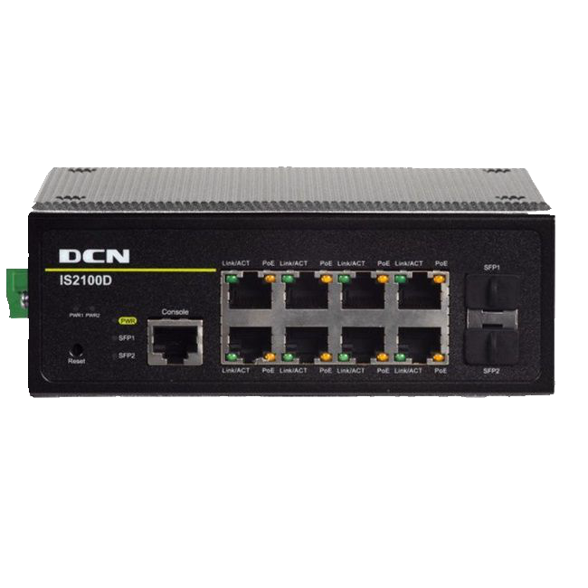 IS2100D系列卡轨式工业交换机